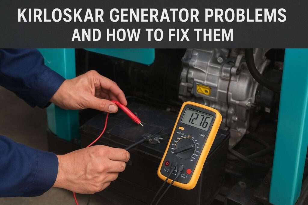 Kirloskar generator problems